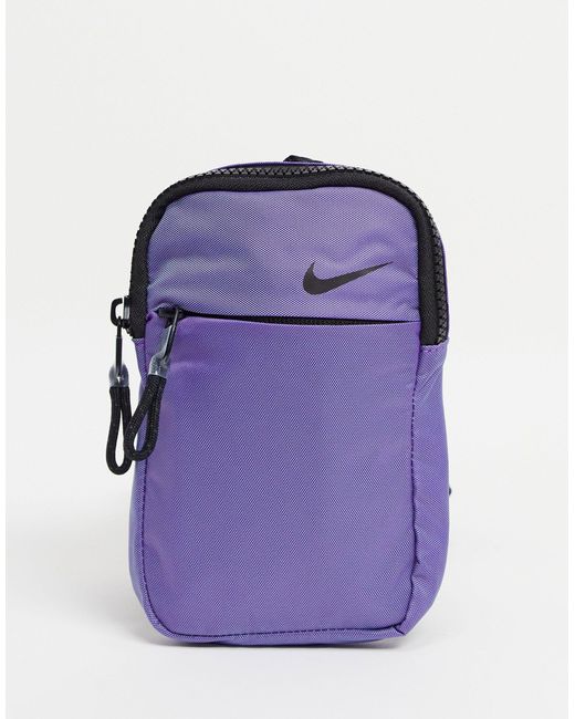 Nike Essentials Iridescent Flight Bag in Purple | Lyst