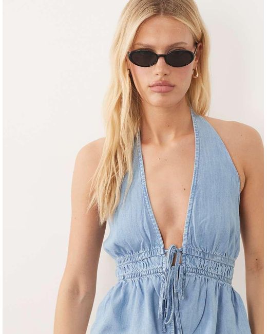 Eva di Mango in Blue