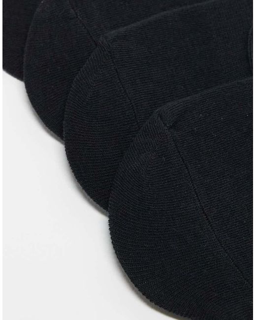 Pieces Blue 4 Pack Footsie Invisible Socks