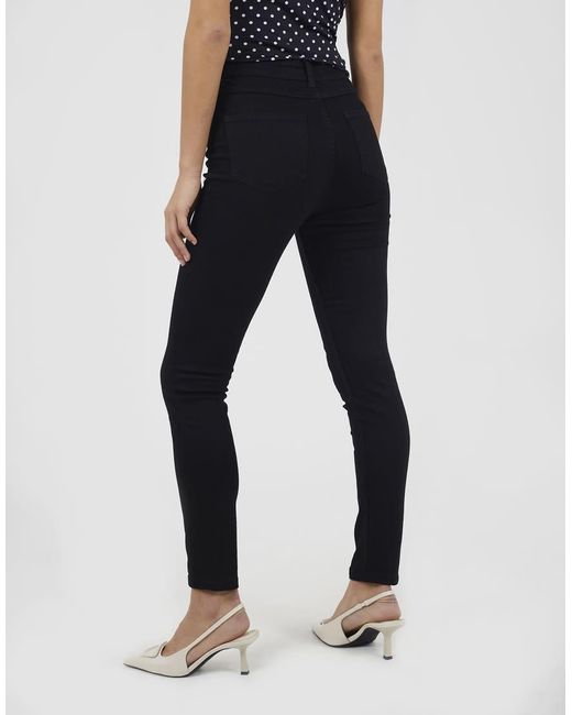 Brave Soul Blue High Waist Skinny Jeans