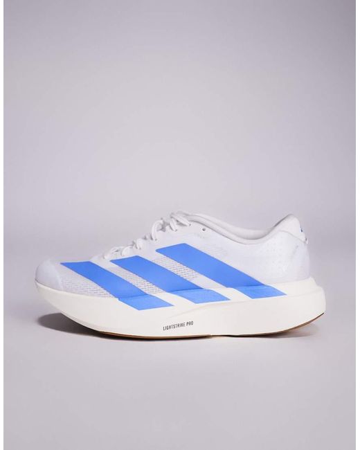 Adidas Originals Purple Adidas Running Adizero Evo Sl Trainers