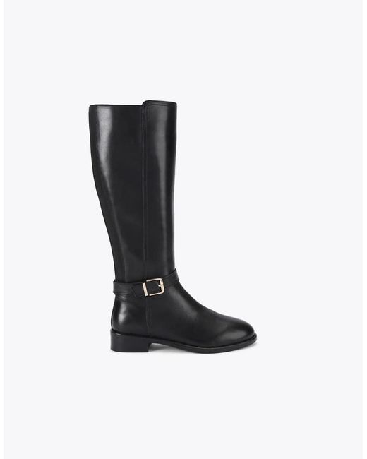 Carvela Kurt Geiger Black Pienza Riding Boot Knee Boots