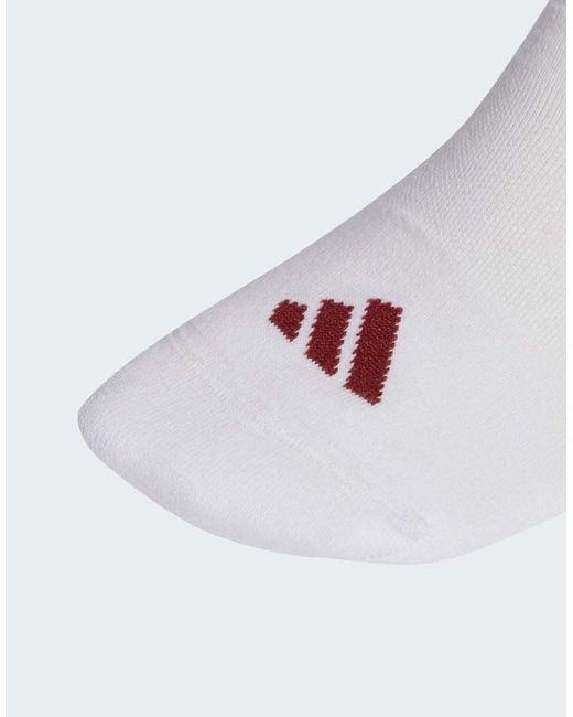 Adidas Originals Orange Stonewash Crew Socks 3 Pairs