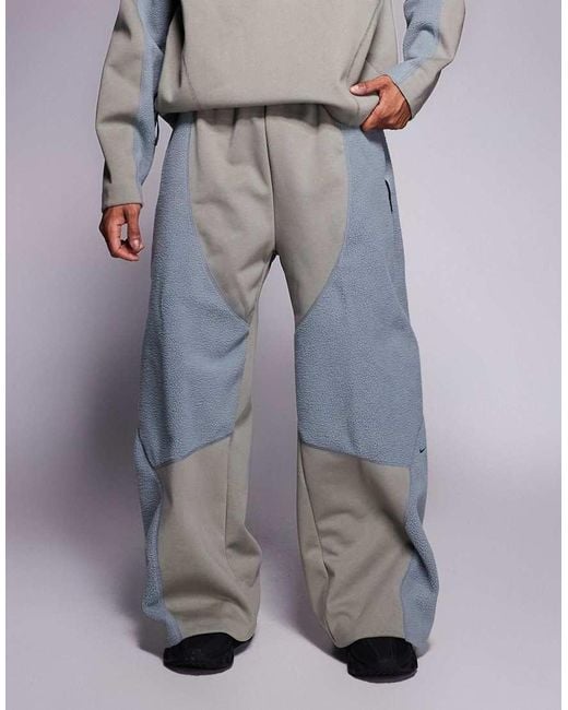 Nike Gray Tech Boreas Open Hem joggers for men