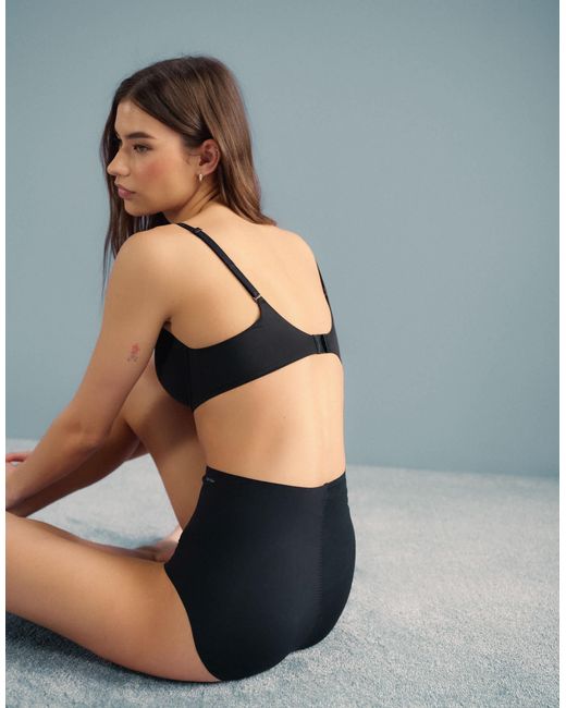 Calvin Klein Blue Shapewear – figurformender slip aus festem, nicht verrutschendem stretchmaterial