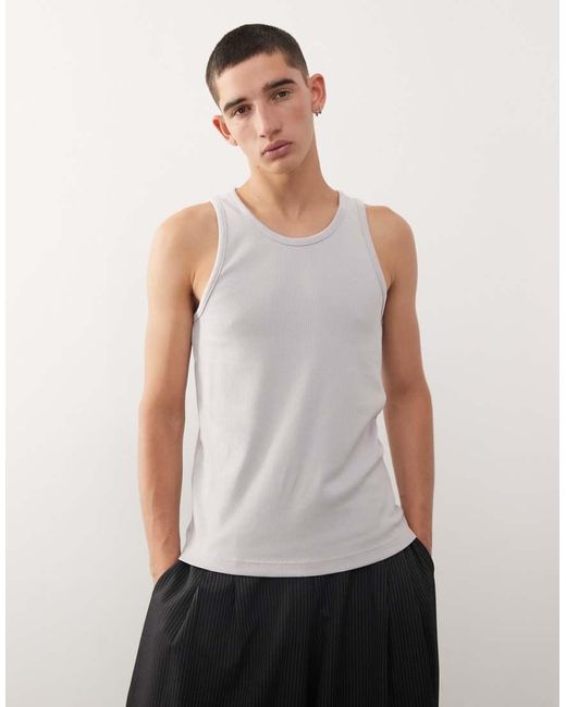 Weekday White Vest for men
