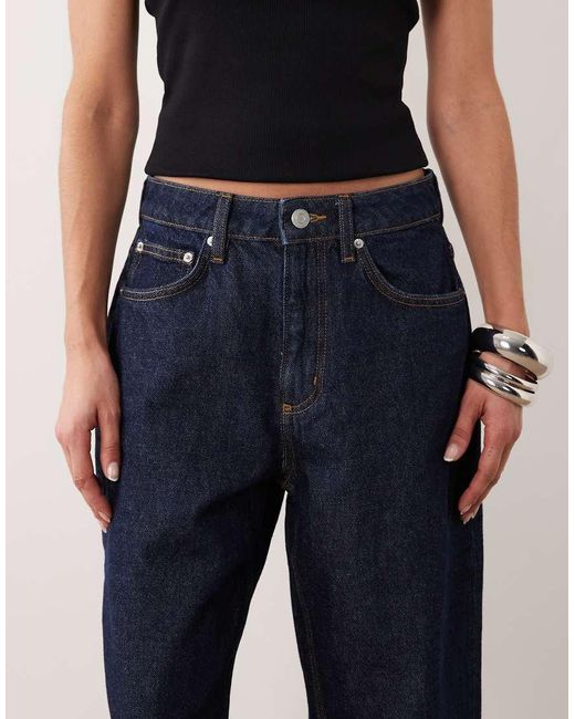 Cotton On Blue Curvy 91 Straight Jean