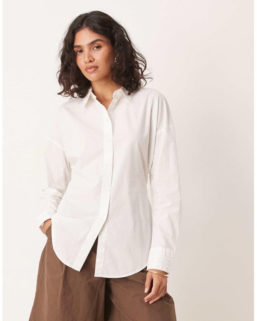 Aware White Cinched