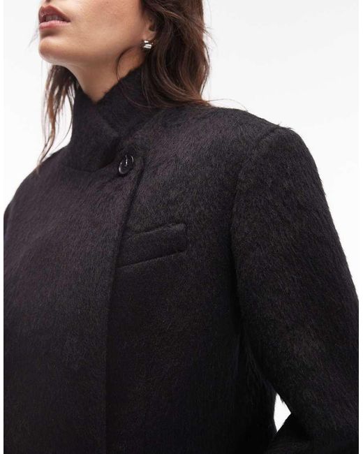 ARKET Black Brushed Wool Jacket