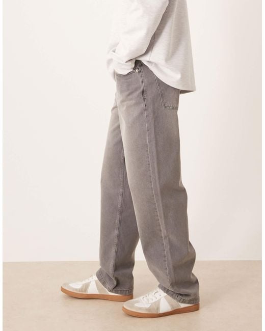 ASOS Natural baggy Jean for men