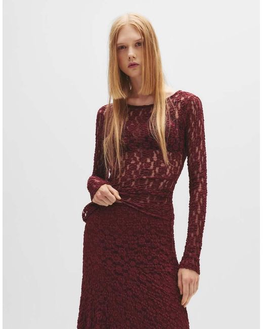 Top di Pull&Bear in Red