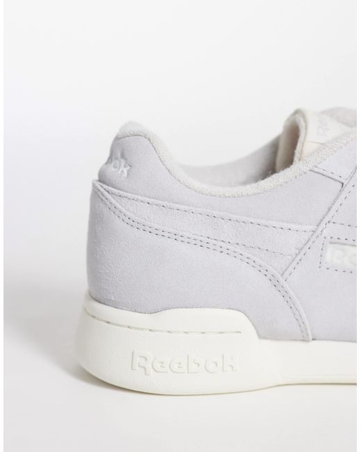 Reebok – workout plus – sneaker in White für Herren
