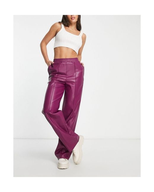 Pantalon simili cuir tall new arrivals