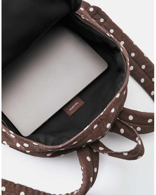 Zaino A Pois di Pull&Bear in Gray