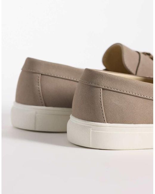 ASOS White Tassel Loafers for men