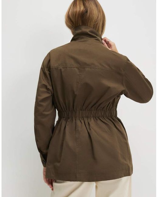 River Island Natural Utility Funnel Jacket