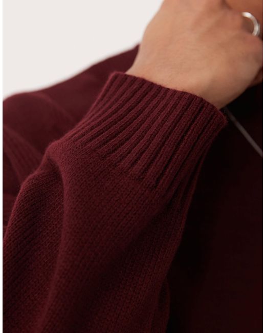ASOS – strickpullover in Red für Herren