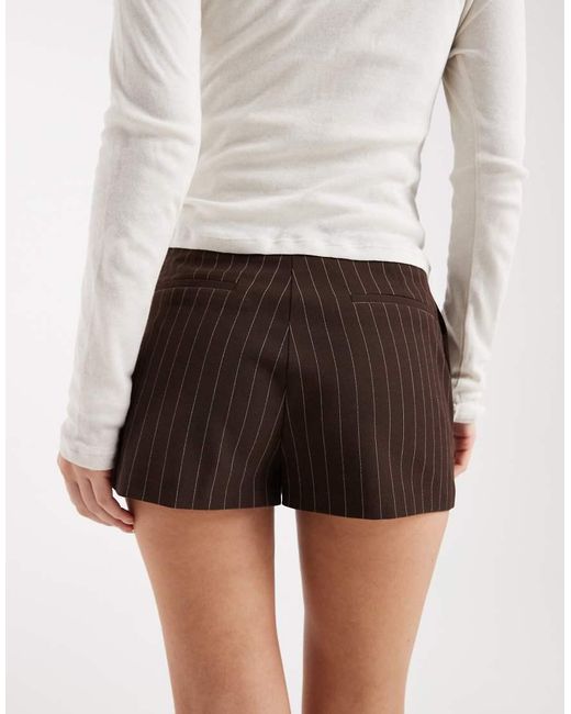 ASOS White Tailored Micro Shorts