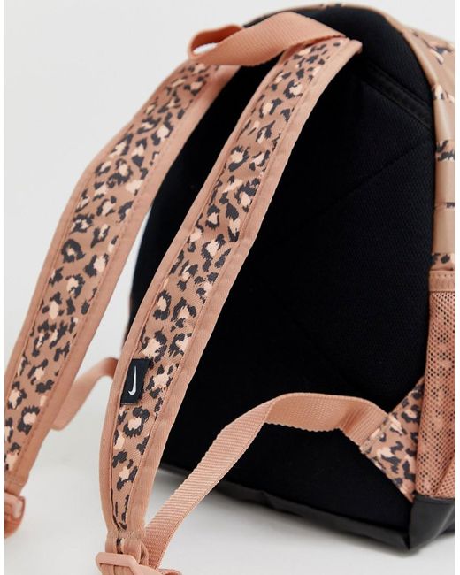 Nike Leopard Print Just Do It Mini Backpack | Lyst
