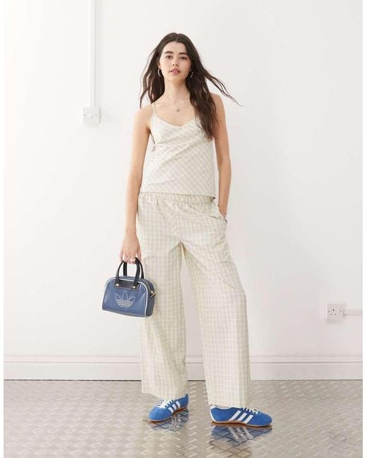 Collusion Natural Balloon Co-ord Trousers