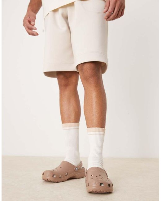 Zuecos Latte Clásicos De CROCSTM de hombre de color Brown