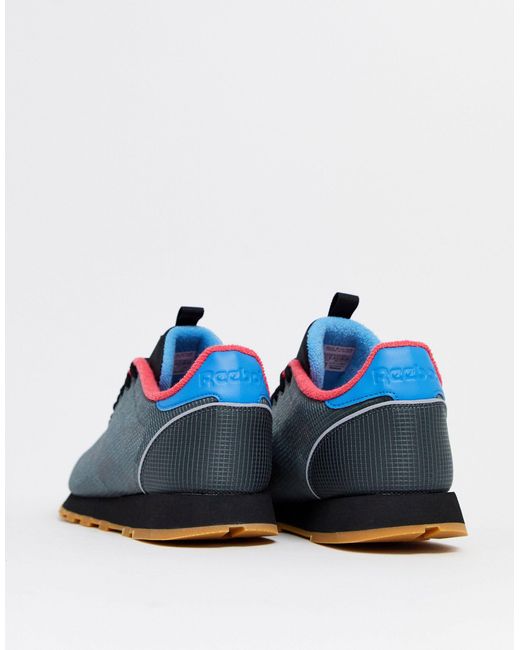 reebok classic leather translucent trainers