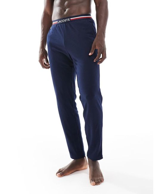 Lacoste Lounge-Pyjama in het Blue voor heren