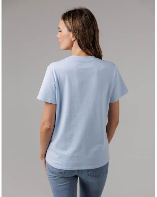 French Connection Blue 3 Pack Cotton Crew Neck Logo Short Sleeve T-Shirts