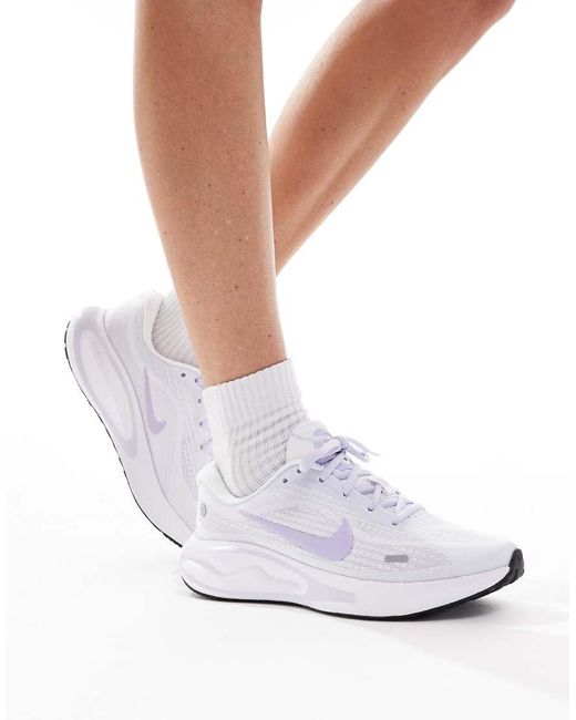 Nike White Journey Run Trainers