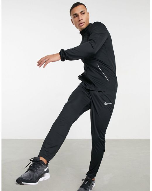 Chándal y blanco academy Nike Football de hombre de color Negro | Lyst