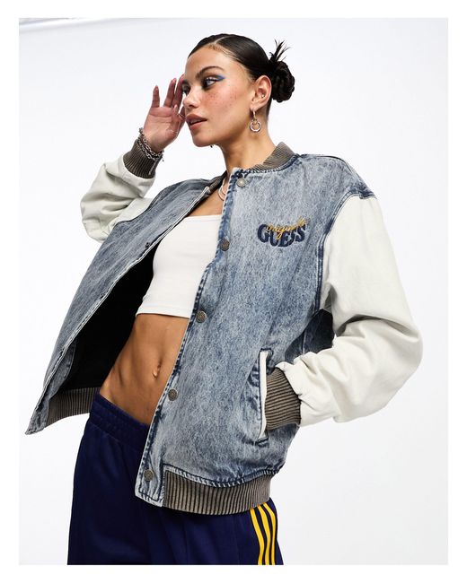 Guess womens sale bomber jacket