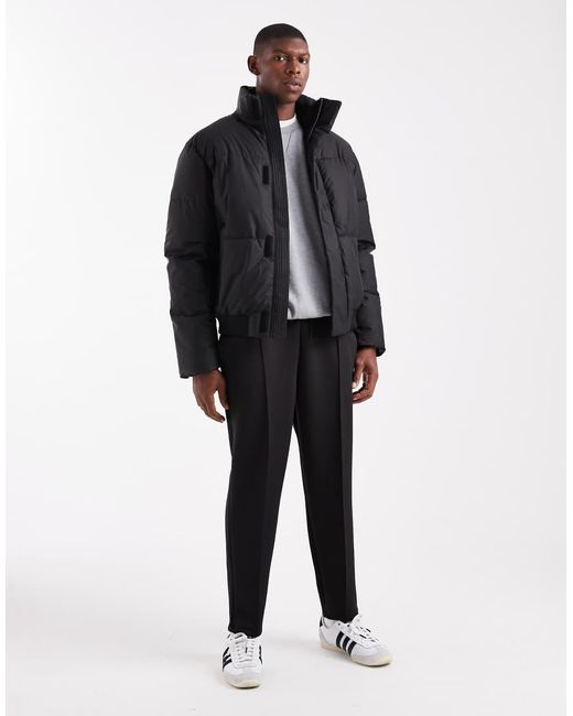 ASOS Blue Puffer Jacket for men