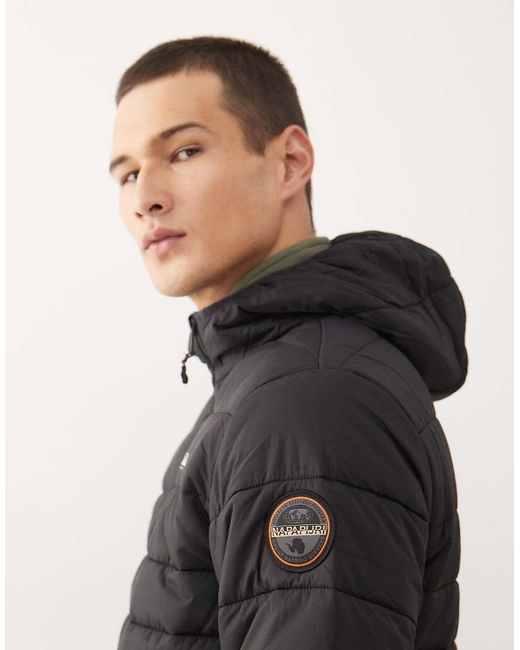 Napapijri Black Gesar Jacket for men
