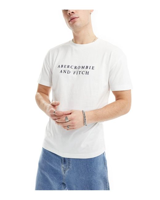 Abercrombie & Fitch – 3er-pack t-shirts in Blue für Herren