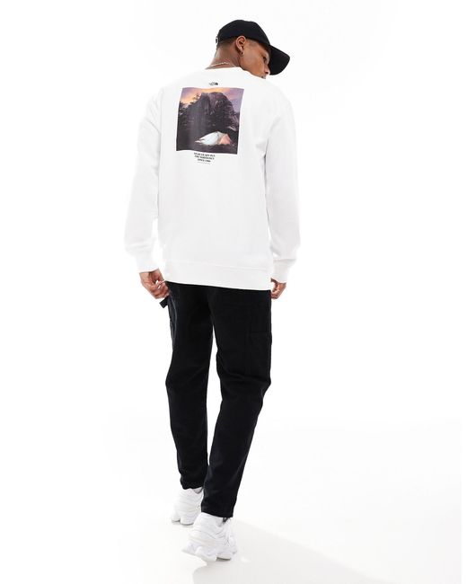 The North Face – camping – sweatshirt in White für Herren