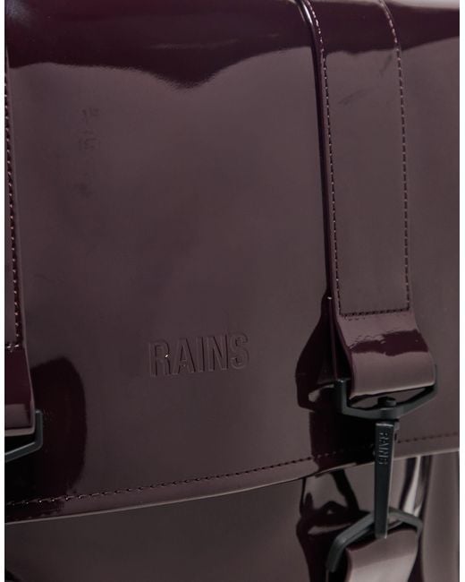 Rains Black – msn – wasserdichter rucksack