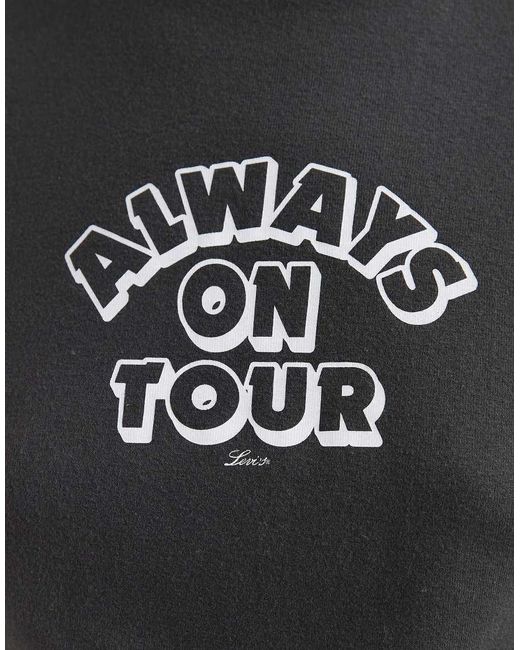 Levi's Gray Always Graphic Baby Tee