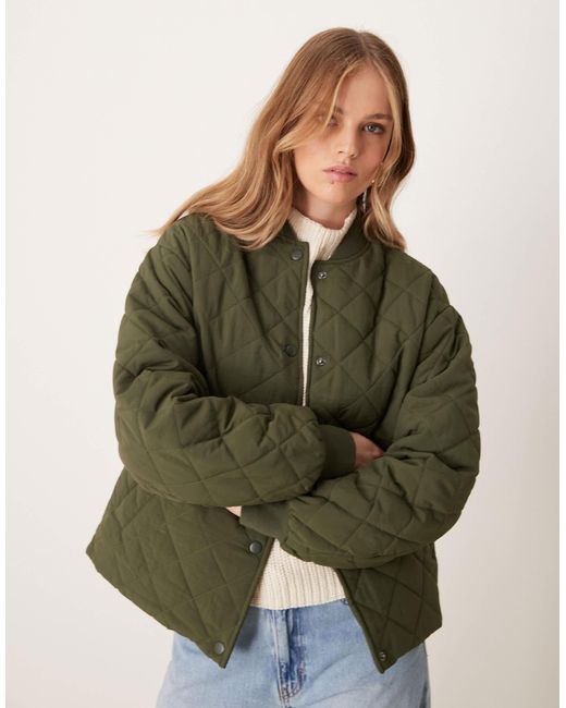 Nobody's Child Green Bailey Bomber Jacket
