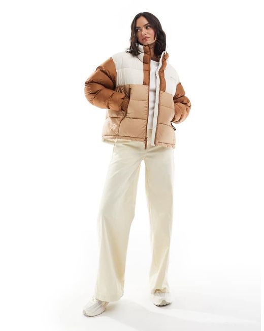 Columbia Brown Pike Lake Ii Cropped Puffer Jacket