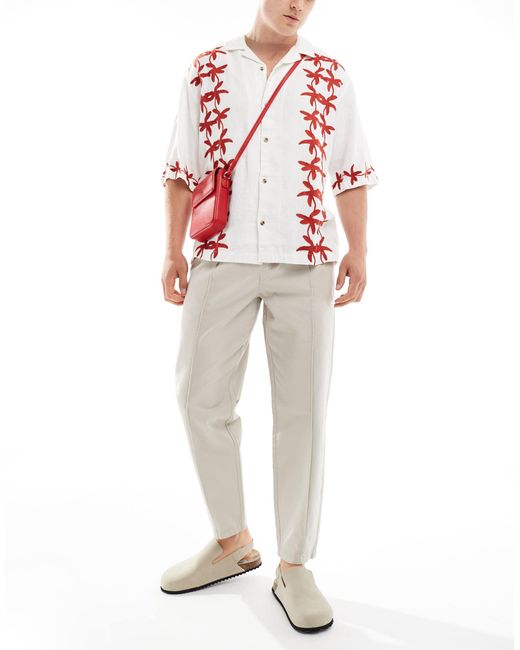 New Look Multicolor Pintuck jogger Trousers for men