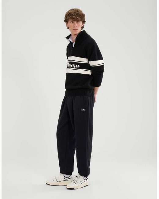 Ellesse Black Orvinio Jog Pant for men