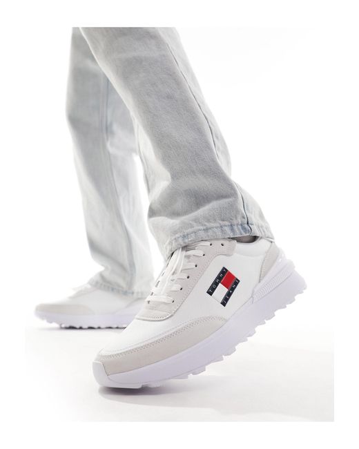 Sneakers uomo bianche tommy on sale hilfiger