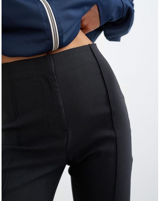 TOPSHOP Blue Capri Trouser