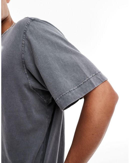 T-shirt décontracté style vintage Abercrombie & Fitch pour homme en coloris Gray