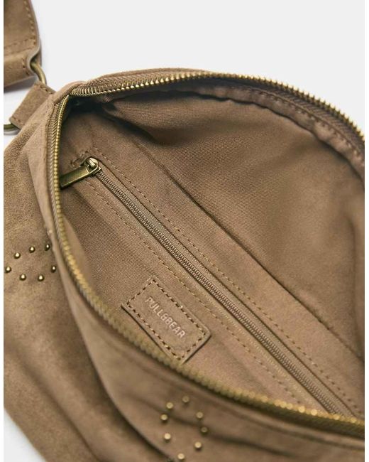 Marsupio Con Borchie di Pull&Bear in Brown