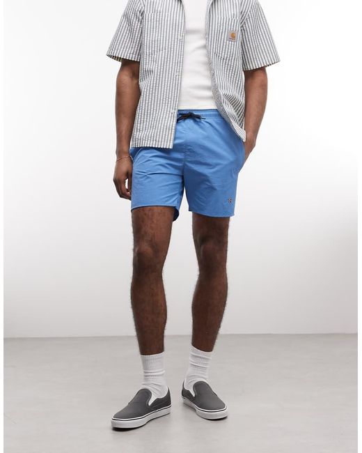 Napapijri Blue Haldane Shorts for men