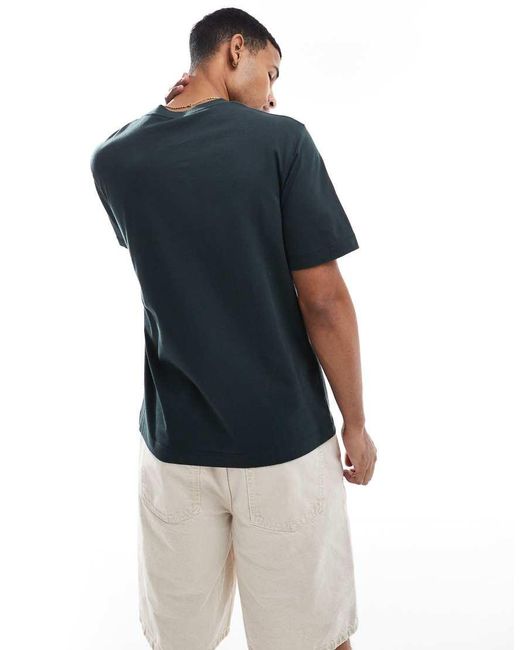 Jack & Jones Blue Oversize T-shirt With Originals Embroidery for men