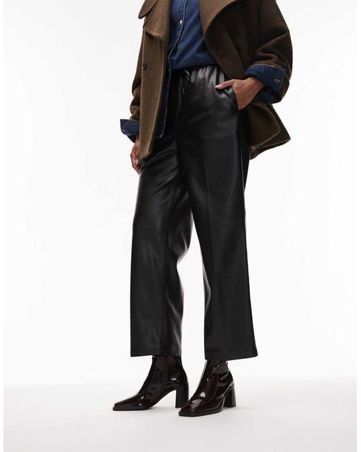 Tony Bianco Black Dusty Block Heeled Ankle Boots