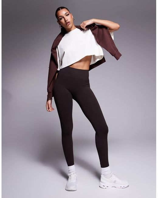 4505 White Icon Heavyweight Cotton Cropped T-shirt With Quick Dry Finish