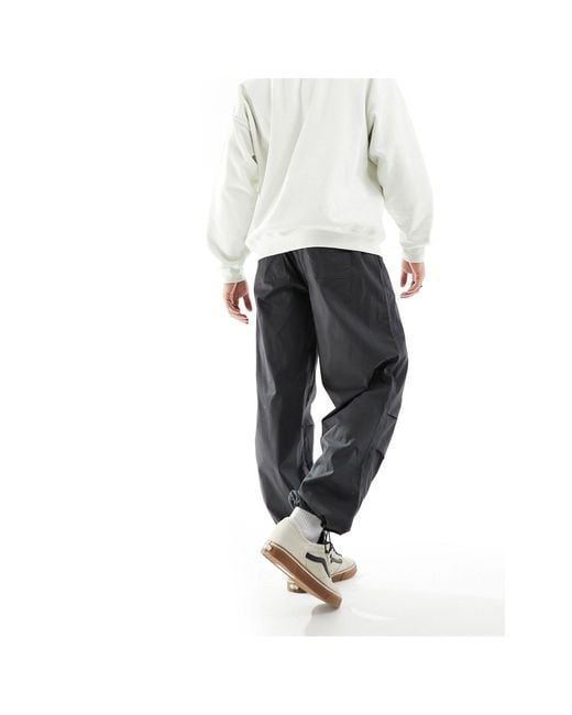 New Look White Parachute Pants for men